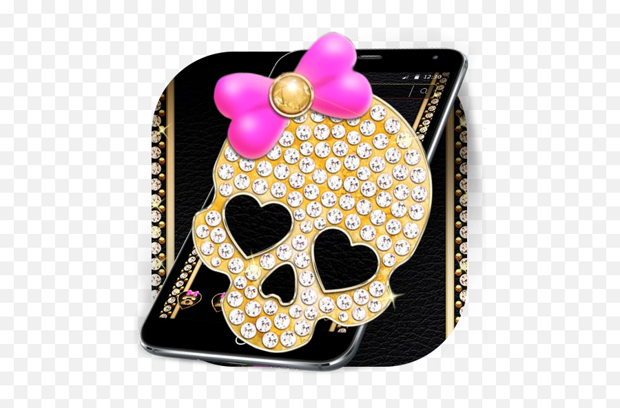 About Pink Glitter Diamond Bowknot Keyboard Theme Emoji,Sparkly Emojis For Bffs