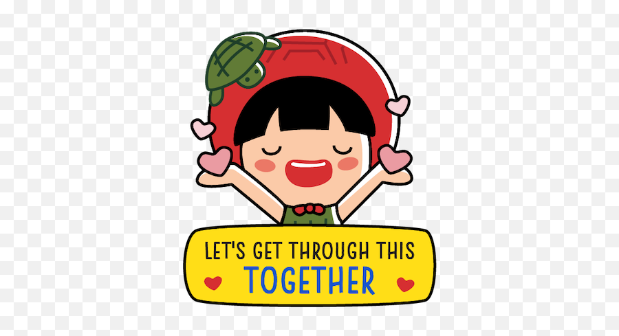 Ang Ku Kueh Girl - Fighting By Ang Ku Kueh Girl Pte Ltd Emoji,Fightimg Text Emoji