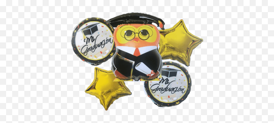 Decoracion Para Graduacion - Circus Fiesta Emoji,Emoticon De Graduacion