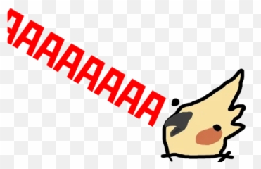 Telegram Sticker From Collection Dima The Cockatiel Emoji,Discord Cockatiel Emoji