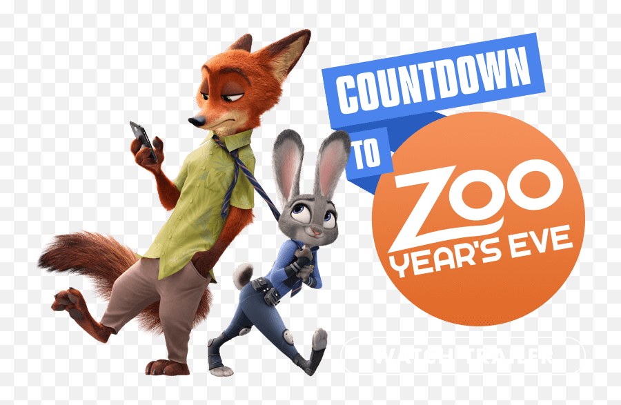 Image Countdown To Zoo Year S Eve - Judy Hopps Emoji,Slowpoke Emoji