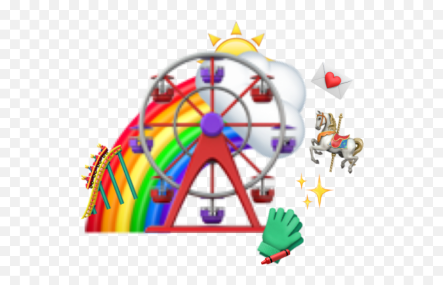 Cutesticker Cuteemoji Emoji Iosemoji Sticker By,Wheel Emoji