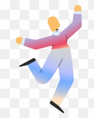 Adult Jumping Illustration In Png Svg Emoji,Instagram Member Emoji Symbols