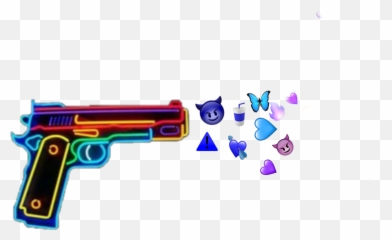 Gun Love Emojiiphone Emoji Sticker - Weapons,Weapon Emoji
