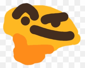 0 Replies 0 Retweets 1 Like - Thonk Transparent Background Emoji,Thonk Emoji