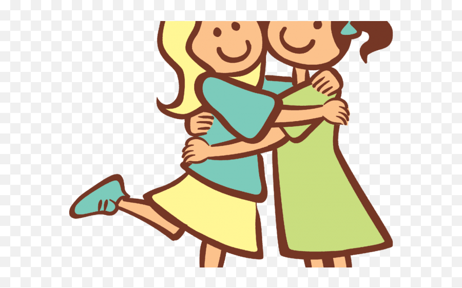 Hug Clipart Two Friend - Chemical Bonds Png Download Hugging Clipart For Kids Emoji,Find The Emoji James Bond