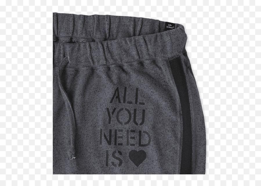 Womens All You Need Marled Terry Jogger - Sweatpants Emoji,Emoji Joggers Pants Men