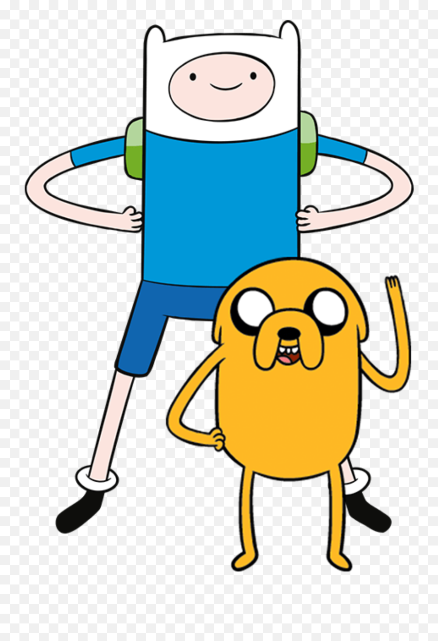 Finn Jake Sticker - Hora De Aventuras Jake Y Finn Emoji,Adventure Time Emoji App