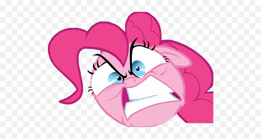 Cmon - Pinkie Pie Mlp Angry Face Emoji,Pinkie Pie Emoji