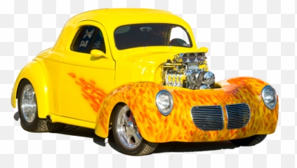 Yellow Ford Hot Rod - Hot Rod Png Emoji,Hot Rod Emoji