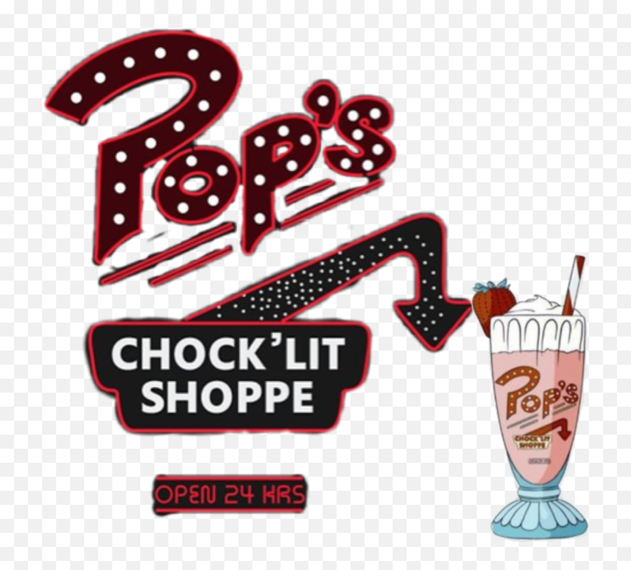 Popschocklitshoppe Sticker By Estelle Hyland - Sticker Template Riverdale Stickers Emoji,Lit Emoji Wallpaper