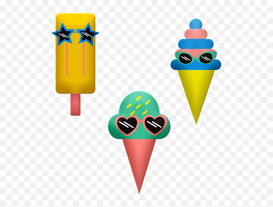 Free Photo Sweet Dessert Popsicle Ice Cream Snack Food - Max Sorvete De Óculos Png Emoji,Ice Cream Sun Emoji