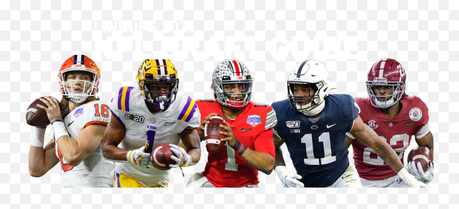 Nfl Draft Guide 2020 Profiling The Top 50 Nfl Draft Prospects - Biggest Movers In 2021 Nfl Draft Emoji,Rookie Emojis React To Madden Ratings