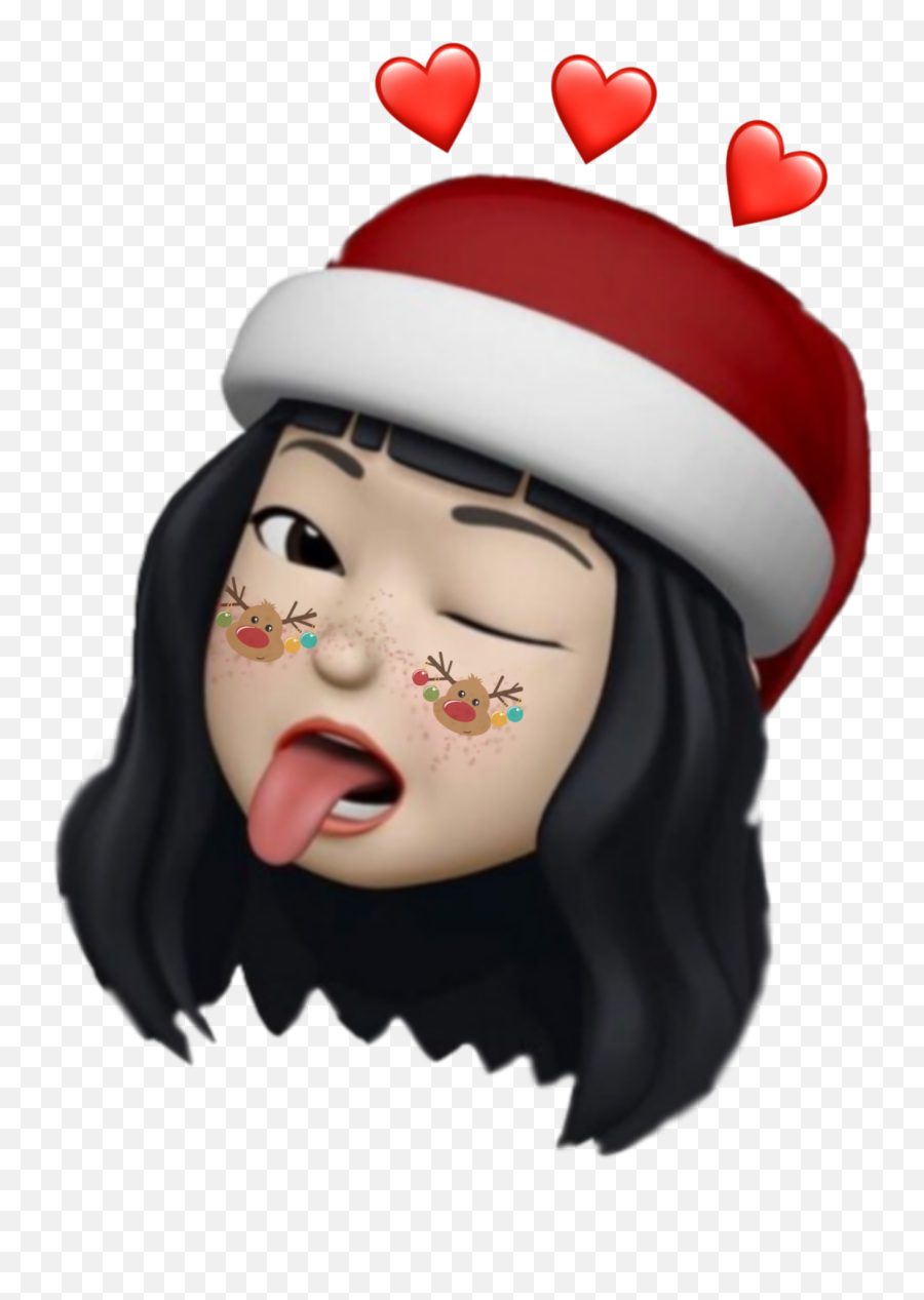 Memoji Emoji Iphone Sticker - Memoji Blackpink,Christmas Emoji Iphone