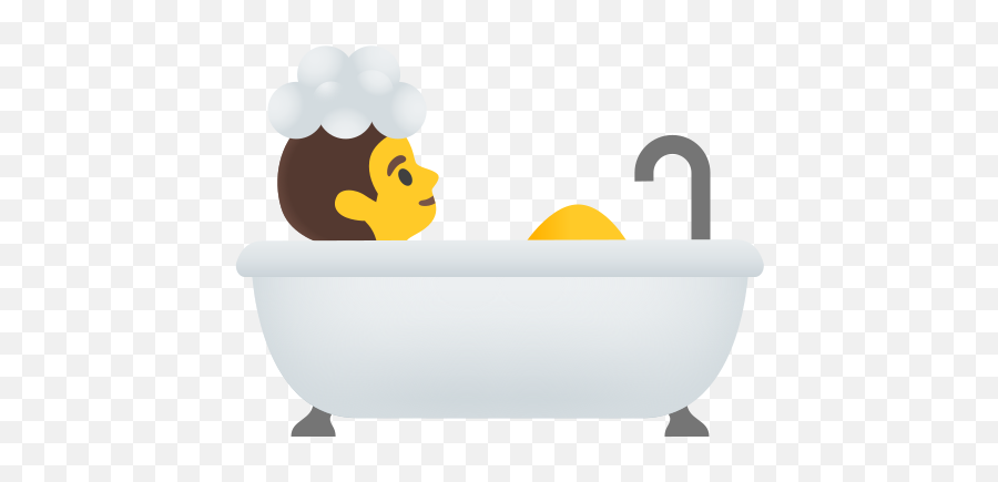 Person Taking Bath Emoji - Android,Shower Emoji