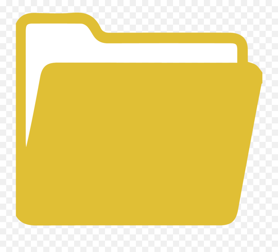 Folder Icon - Icon Png Transparent Folder Icon Emoji,Folder Emoji