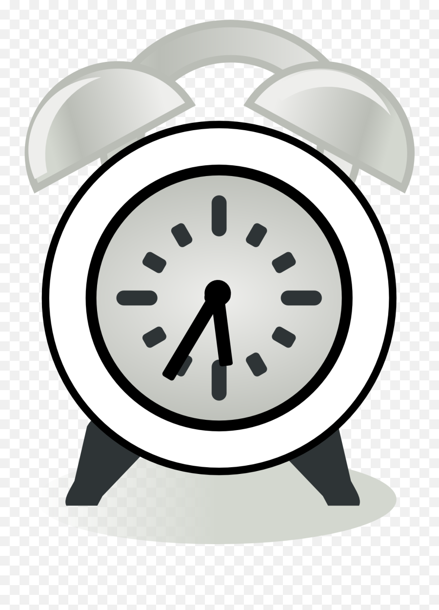 Alarm Clock Coloring Page Drawing Free - Clock Clip Art Black And White Emoji,Emotion 'alarm Clock' Communication