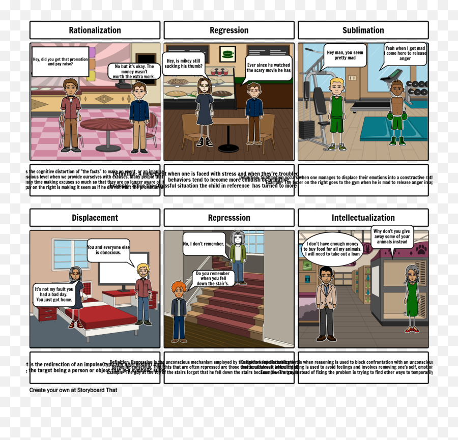 Ap Psyche Project Storyboard Par Jsomerville22 - For Adult Emoji,Movie About Emotions Cartoon
