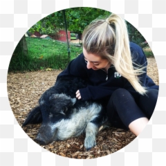 The Power Of Animal Sanctuaries - Wildlife Biologist Emoji,Dog Emotion Committed To Human Pig