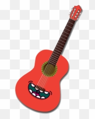 Download Guitar Cartoon Creative Hq Image Free Png Clipart - Transparent Transparent Background Guitar Png Emoji,Xylophone Emoticon