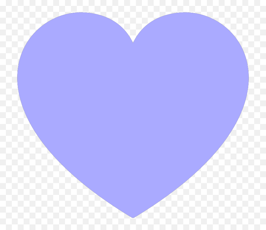 Blue Heart Clip Art At Clkercom - Vector Clip Art Online Instagram Blue Heart Logo Emoji,Pictures Of A Plain Heart Emoji