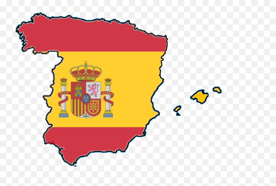 Catalonia - Spain Flag On Map Emoji,Catalan Flag Emoji