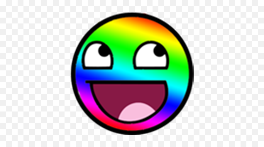 Jm06095 On Scratch - Rainbow Epic Face Png Emoji,Super Happy Emoticon Pixel