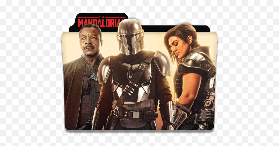 The Mandalorian Series Folder Icon - Mandalorian Poster Emoji,Mandalorian Emoji