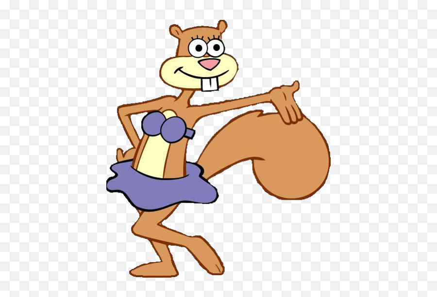 Sandy Cheeks Dancing Emoji,Trixie In Timmy Turner Bathing Suit Emotion