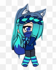 Pin - Gacha Life Wolf Girl Cute Emoji,Kendall Jenner Emoji