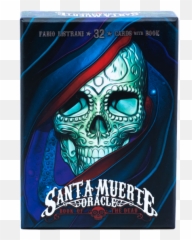 Santa Muerte Oracle Book Of The Dead U2013 Woo Pdx Emoji,Face And Emotion Skull