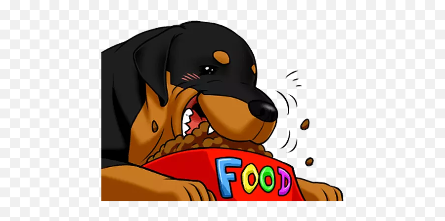 Rottweiler - Stickers For Whatsapp Big Emoji,Rottweiler Emoji