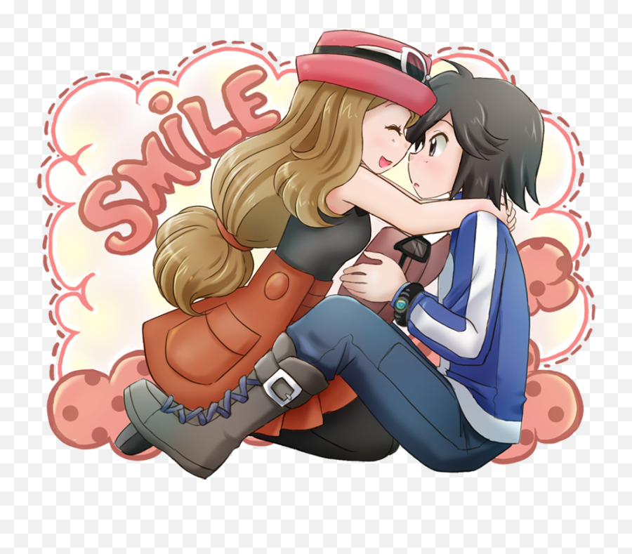 Anime Girl Boy Hugging Png Photo Png Arts Emoji,Hugging Emoji Vector