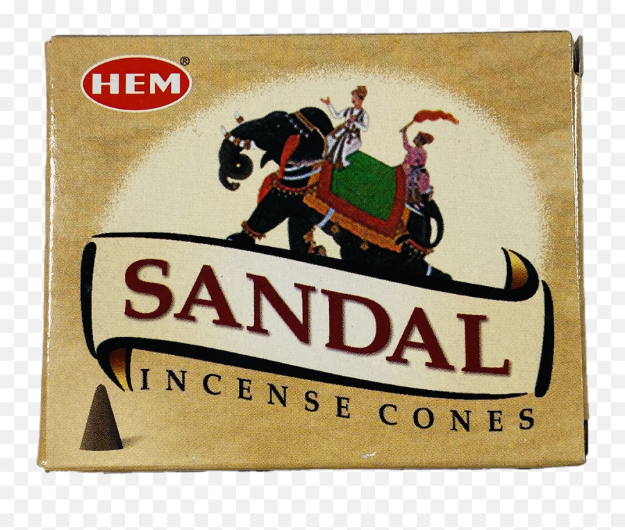 Sandal Sandalo Incense Cones For Clearing Away Stress Emoji,Emotion Conoes