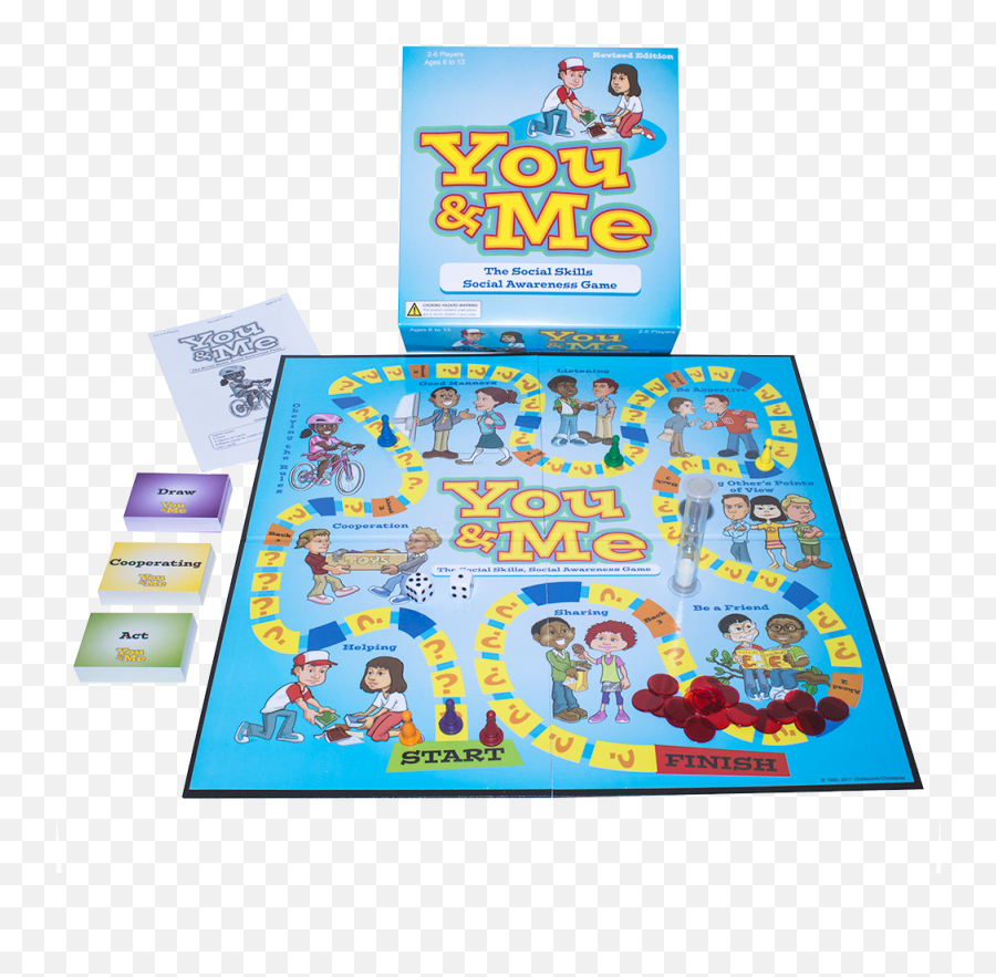 The You Me Social Skills Board Games - Social Skills Board Games Emoji,Emotions Board Game