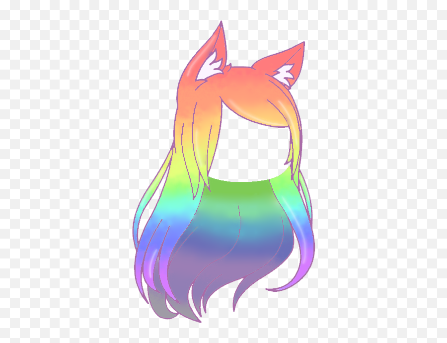 The Most Edited Rainbow Hair Picsart Emoji,Rainbow Hair Emoji