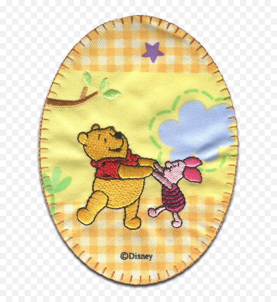 Disney Winnie The Pooh And Piglet - Soft Emoji,Emoji Iron On Patches