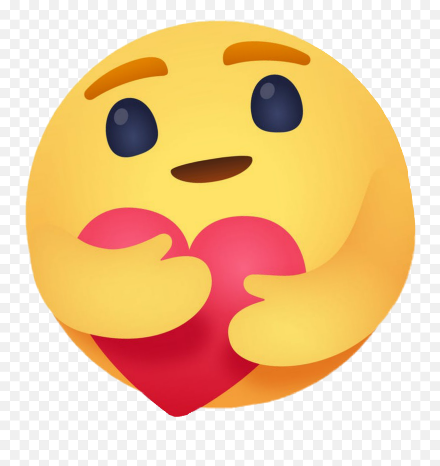 Smile Heart Hug Care Emoji Sticker - Icon Thng Thng Transparent,Emoji Chan