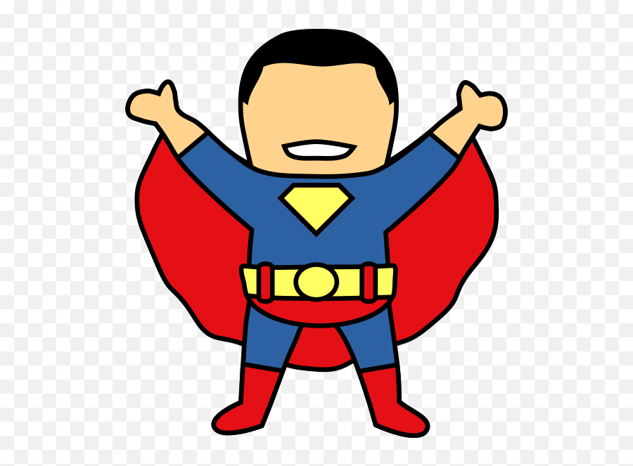 Hero Clipart Svg Hero Svg Transparent Free For Download On - Superman Clipart Emoji,Superhero Cape Emoji