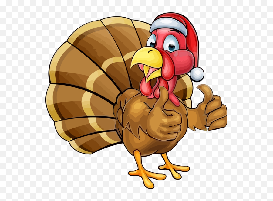Thanksgiving Chicken Cartoon Rooster - Cartoon Turkey Thumbs Up Emoji,Rooster Emoticon