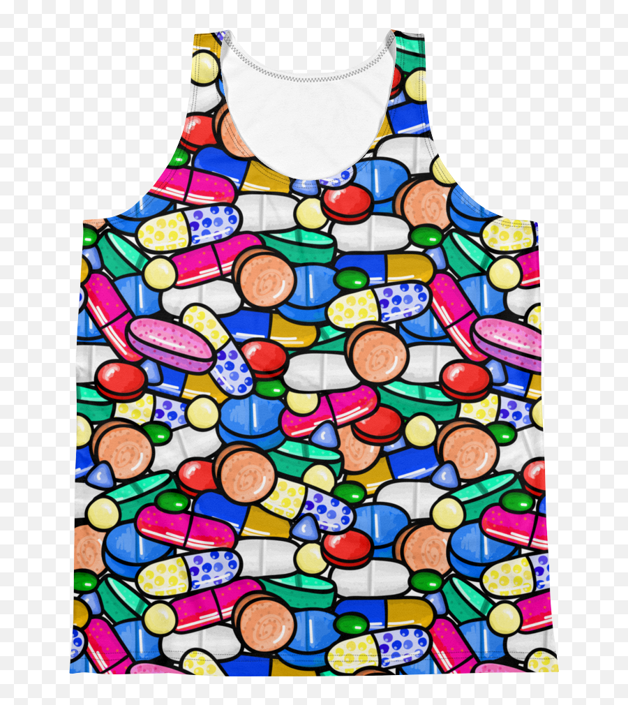 Tank Tops Tagged Allover Tank Top - Swish Embassy Sleeveless Emoji,Freeballing Emoji