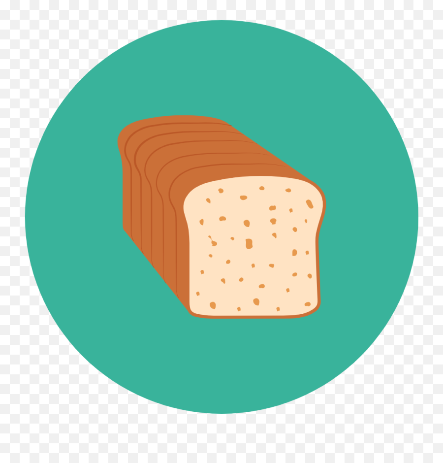 Eat Stickers By Tamara C Adderly - Plain Loaf Emoji,Bread Loaf Emoji