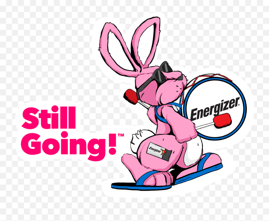 Energizer Bunny Stickers By Energizer - Energizer Bunny Still Going Gif Emoji,Bunny Emojis