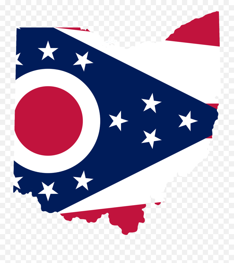 Ohio State Flag Png Transparent Png - Ohio State Flag Map Emoji,Ohio State Emoji