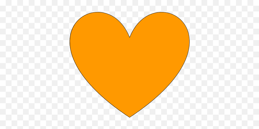 Coeur Rose Signification - Emoji Corazon Naranja Png,Emoji Coeur Blanc