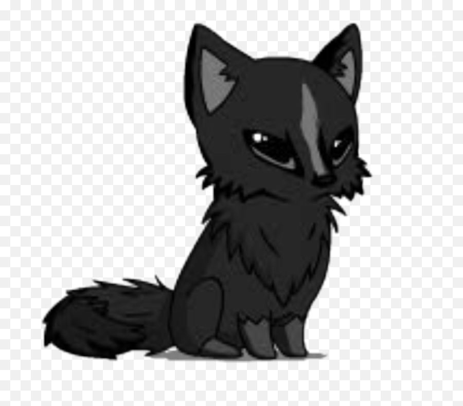Wolf Gachalife Gachawolf Sticker By No Longer Active - Wolf Pet Gacha Life Pets Emoji,Facebook Emojis Transpare