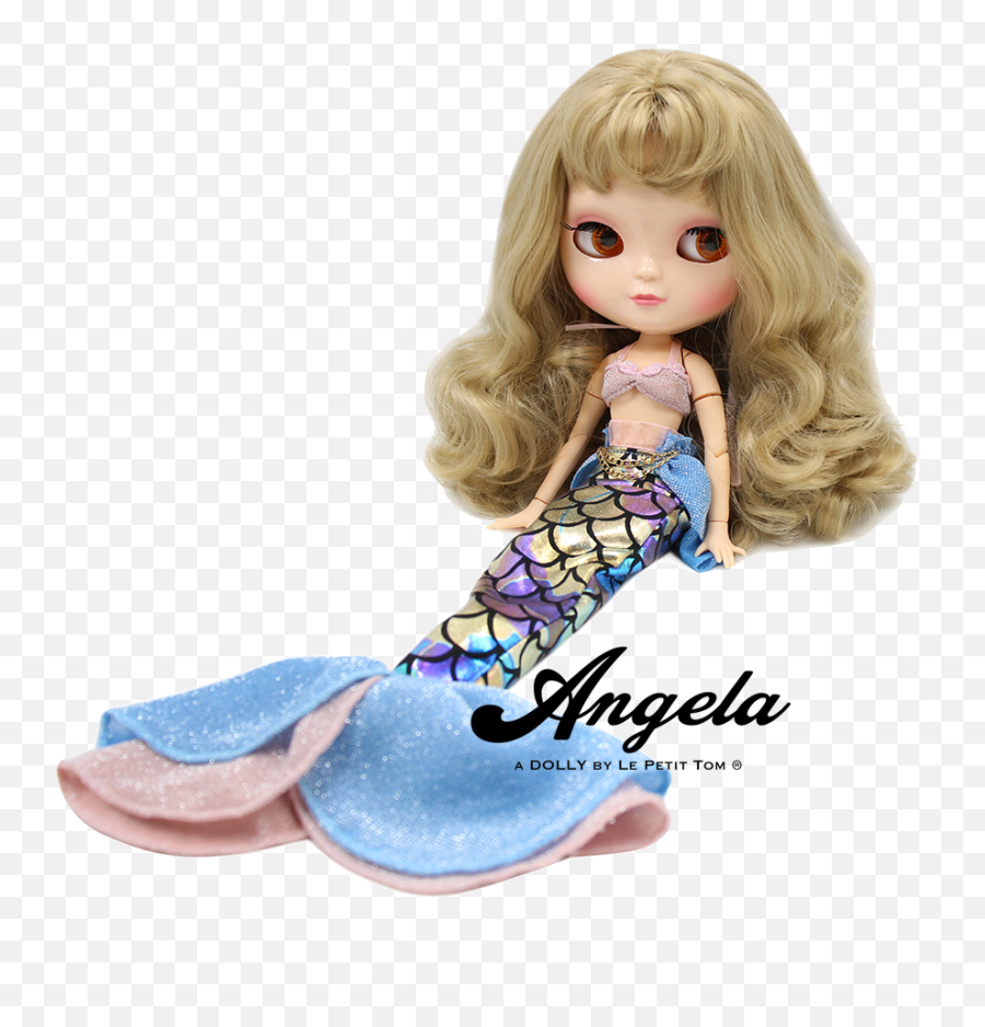Angela Doll Mermaid Dress Suit Set Fish - Fashion Doll Emoji,Will Azone Release An Emotion Boy Body