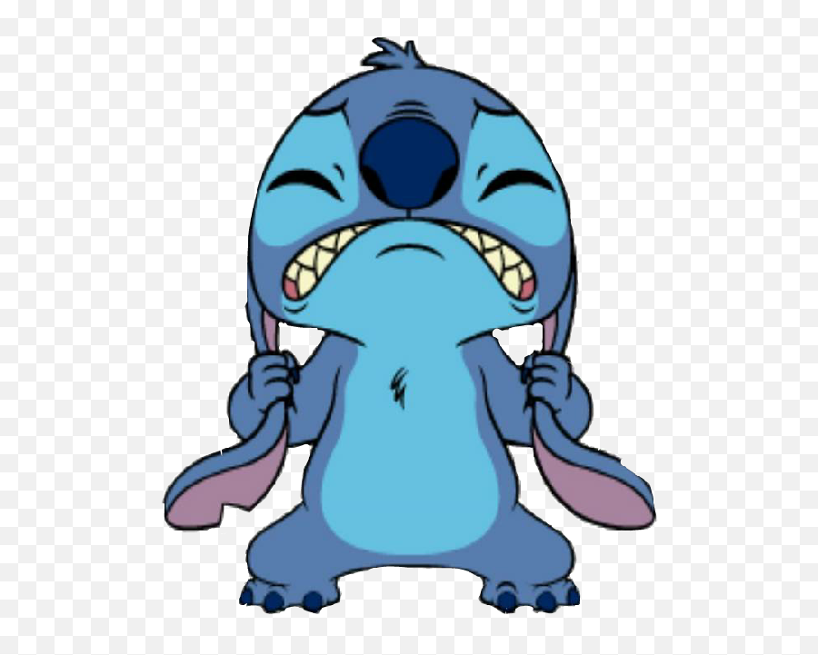 Stich Cartoon Angry Enojado Sticker - Stitch Angry Emoji,Aurelion Sol Angry Emoji