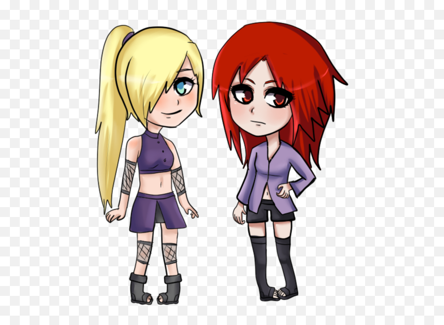 In Naruto Whou0027s A Better Sensory Ninja Ino Or Karin - Quora Ino And Karin Emoji,Six Tails Saiken Emotion