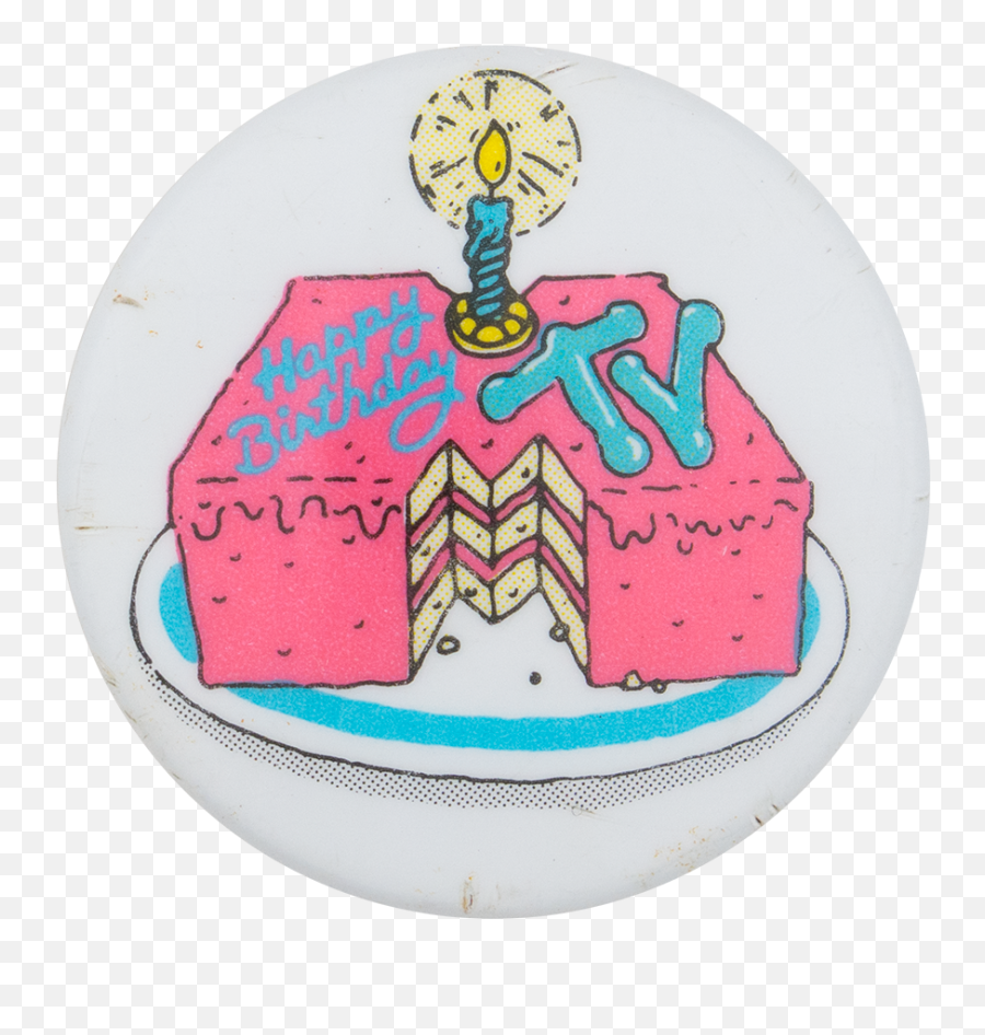 Happy Birthday Mtv Busy Beaver Button Museum - Happy Birthday Mtv Emoji,Adult Humor Happy Birthday Emoticon